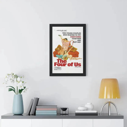 THE FOUR OF US 1972 - Framed Movie Poster - The Sticker Space