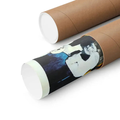 THE FOUR SKULLS OF JONATHAN DRAKE 1959 - Paper Movie Poster - The Sticker Space