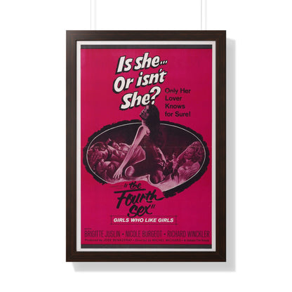 THE FOURTH SEX 1963 - Framed Movie Poster-20" x 30"-The Sticker Space