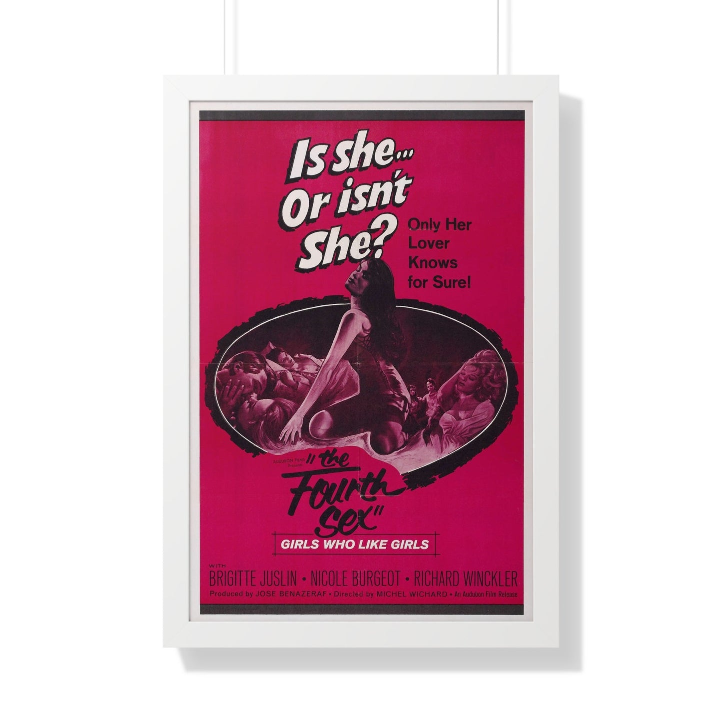 THE FOURTH SEX 1963 - Framed Movie Poster-20" x 30"-The Sticker Space