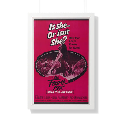 THE FOURTH SEX 1963 - Framed Movie Poster-20" x 30"-The Sticker Space