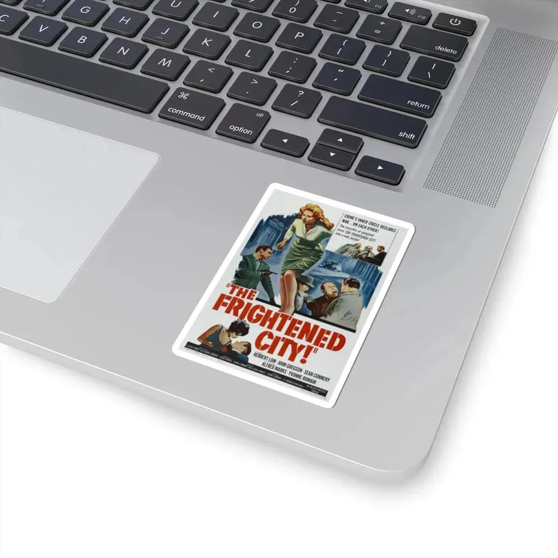 The Frightened City 1961 Movie Poster - STICKER Vinyl Kiss-Cut Decal - The Sticker Space