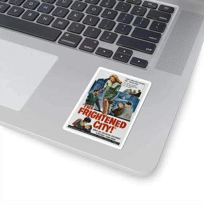 The Frightened City 1961 Movie Poster - STICKER Vinyl Kiss-Cut Decal - The Sticker Space