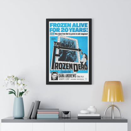 THE FROZEN DEAD 1966 - Framed Movie Poster-The Sticker Space