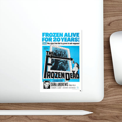 THE FROZEN DEAD 1966 Movie Poster STICKER Vinyl Die-Cut Decal-The Sticker Space