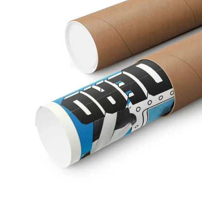 THE FROZEN DEAD 1966 - Paper Movie Poster - The Sticker Space