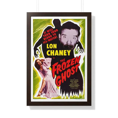 THE FROZEN GHOST (2) 1945 - Framed Movie Poster 20" x 30" Walnut - The Sticker Space