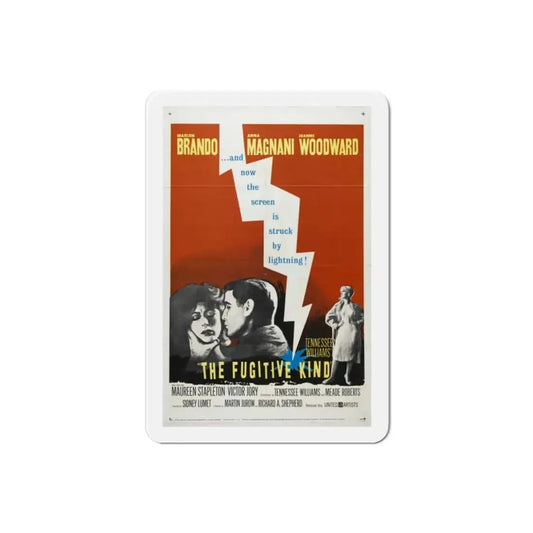 The Fugitive Kind 1959 Movie Poster Refrigerator Magnet 2 Inch - The Sticker Space