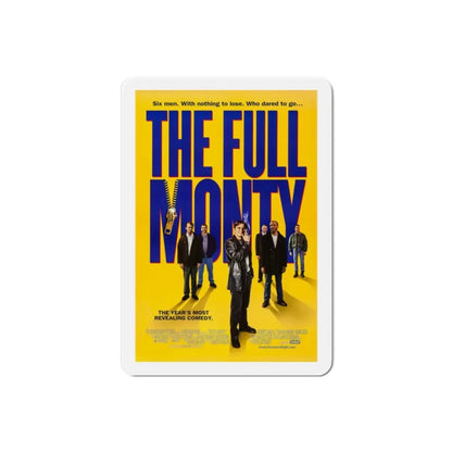 The Full Monty 1997 Movie Poster Refrigerator Magnet 2 Inch - The Sticker Space