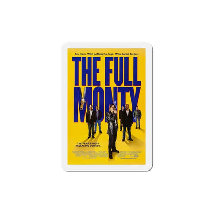 The Full Monty 1997 Movie Poster Refrigerator Magnet 5 Inch - The Sticker Space