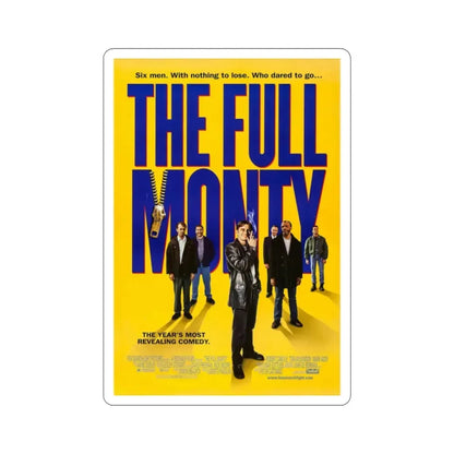 The Full Monty 1997 Movie Poster STICKER Vinyl Die-Cut Decal 2 Inch - The Sticker Space