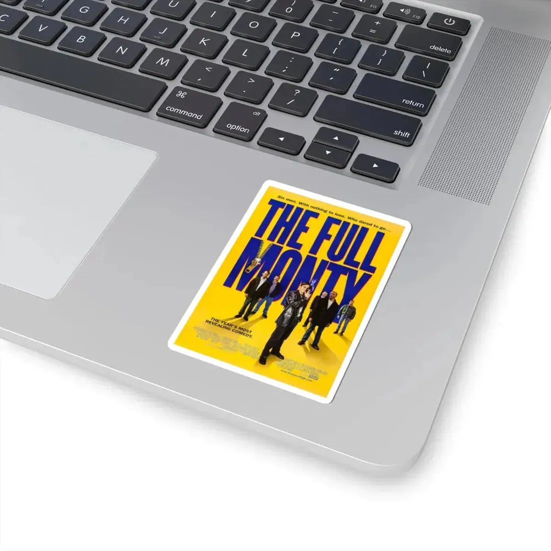 The Full Monty 1997 Movie Poster - STICKER Vinyl Kiss-Cut Decal - The Sticker Space