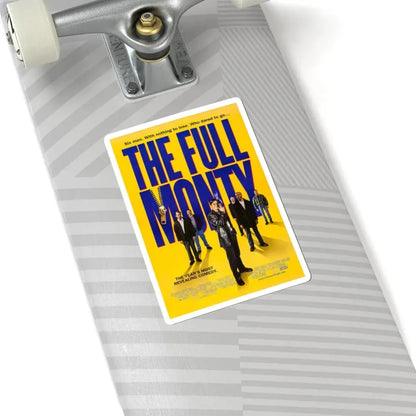 The Full Monty 1997 Movie Poster - STICKER Vinyl Kiss-Cut Decal - The Sticker Space