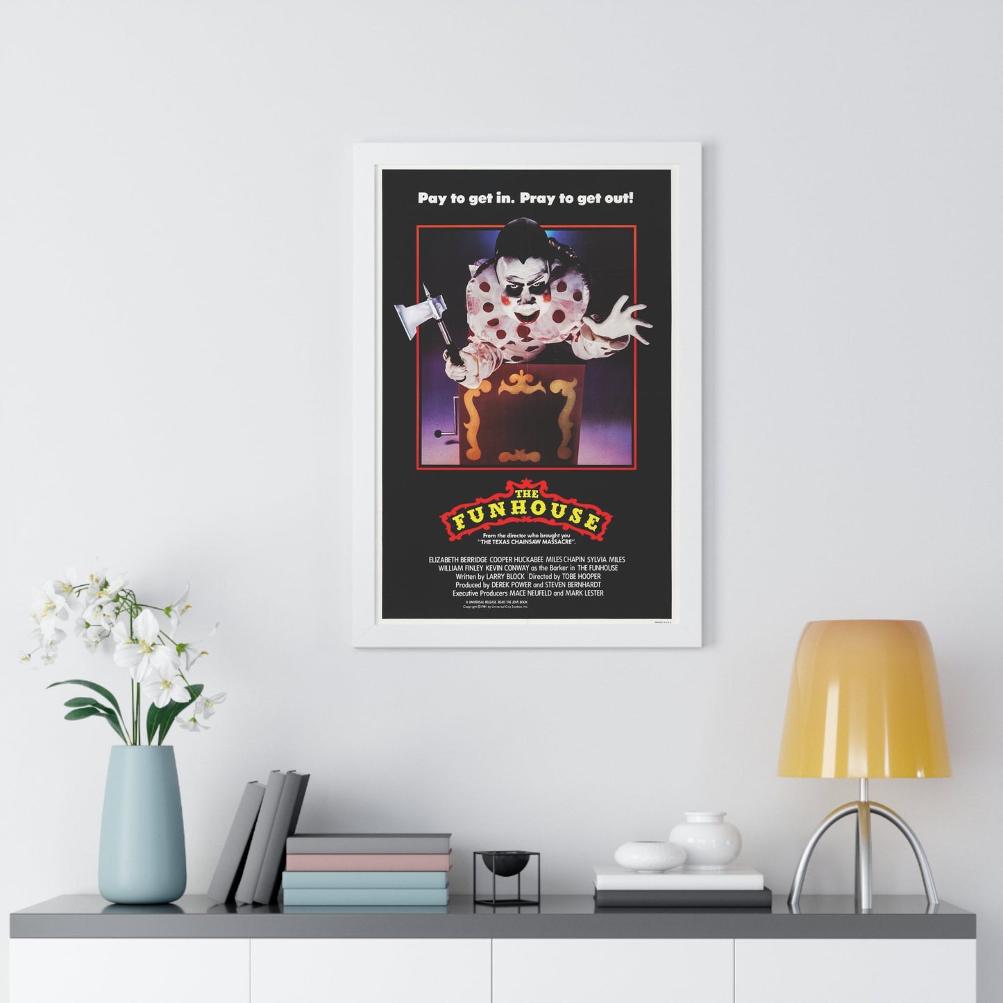 THE FUNHOUSE 1981 - Framed Movie Poster-The Sticker Space