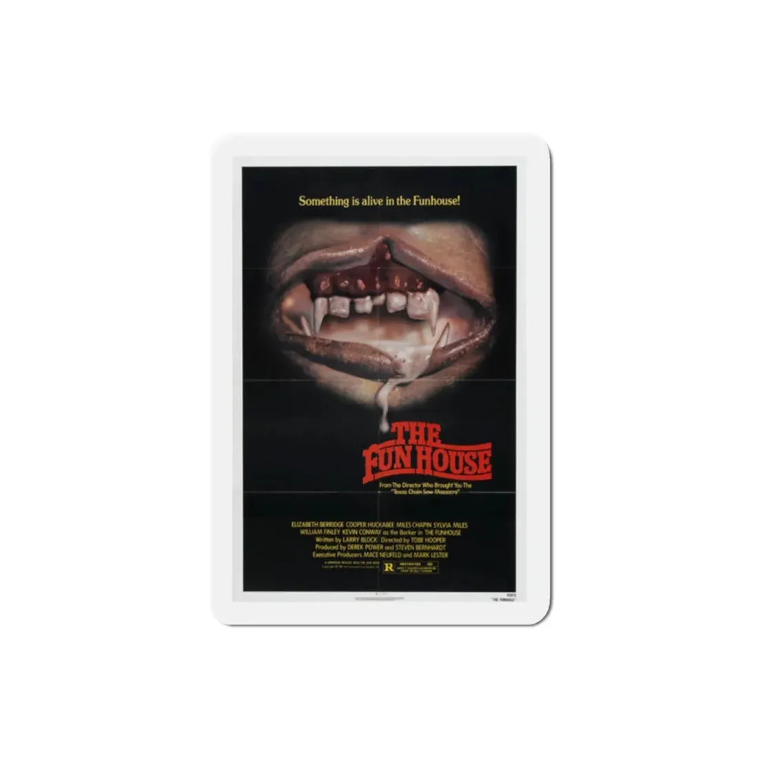 The Funhouse 1981 Movie Poster Refrigerator Magnet 2 Inch - The Sticker Space