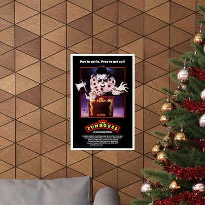 THE FUNHOUSE 1981 - Paper Movie Poster-The Sticker Space