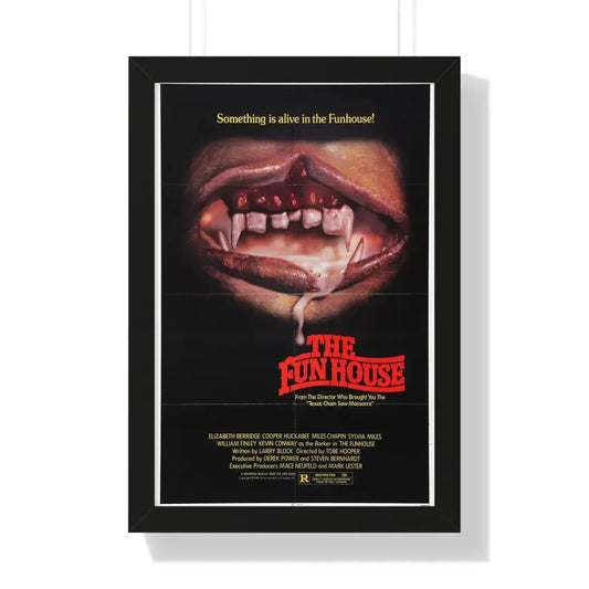 THE FUNHOUSE (2) 1981 - Framed Movie Poster 16″ x 24″ Black - The Sticker Space