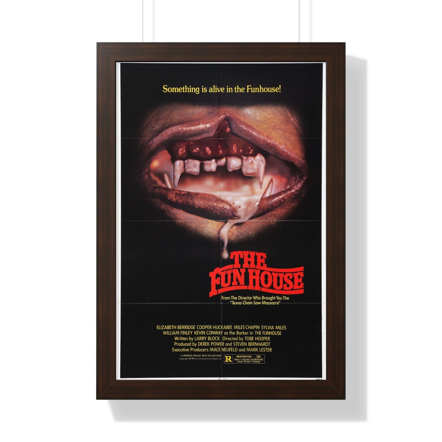 THE FUNHOUSE (2) 1981 - Framed Movie Poster-16″ x 24″-The Sticker Space