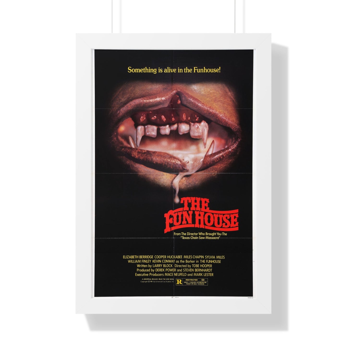 THE FUNHOUSE (2) 1981 - Framed Movie Poster-16″ x 24″-The Sticker Space