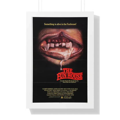 THE FUNHOUSE (2) 1981 - Framed Movie Poster 16″ x 24″ White - The Sticker Space