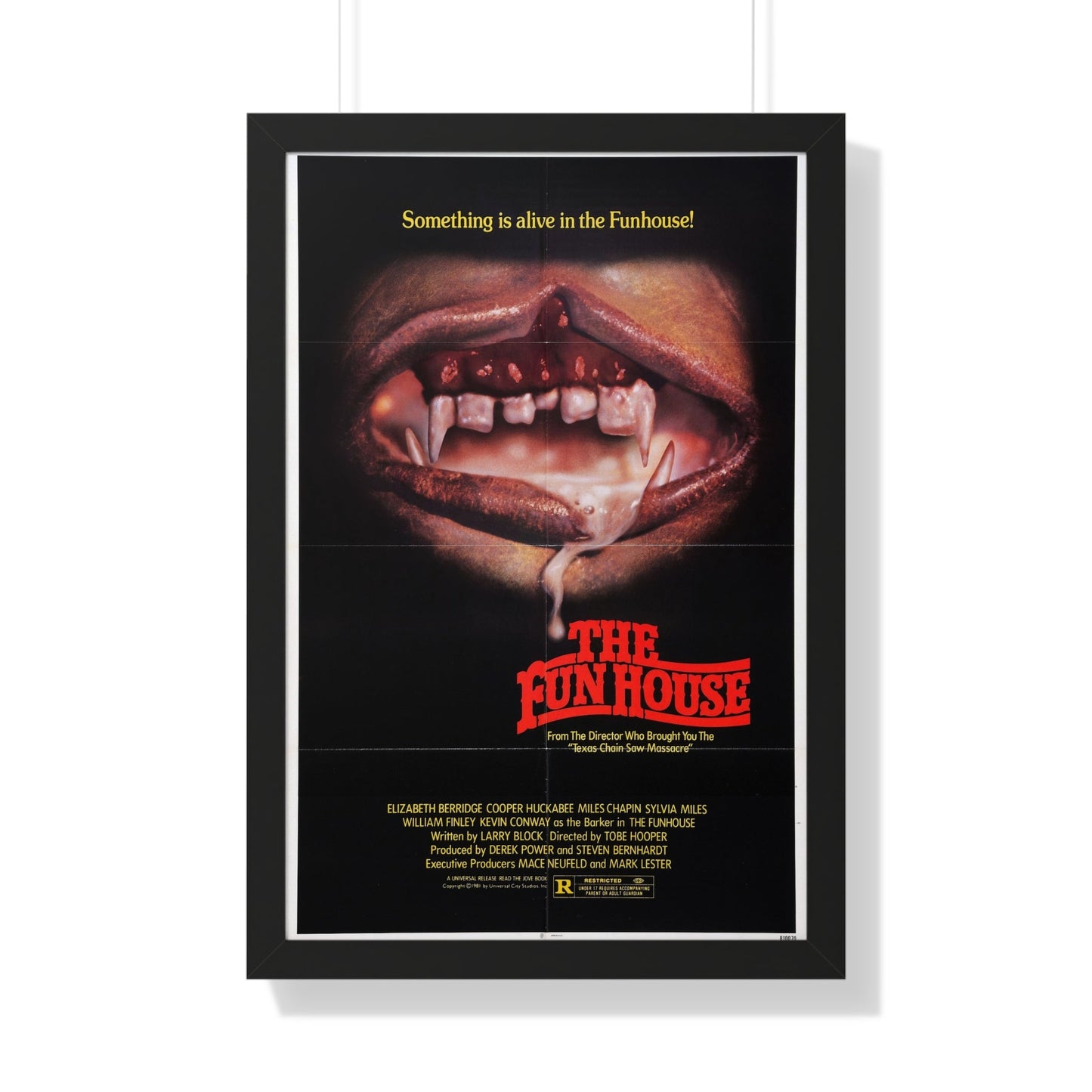 THE FUNHOUSE (2) 1981 - Framed Movie Poster-20" x 30"-The Sticker Space