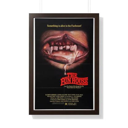 THE FUNHOUSE (2) 1981 - Framed Movie Poster 20" x 30" Walnut - The Sticker Space