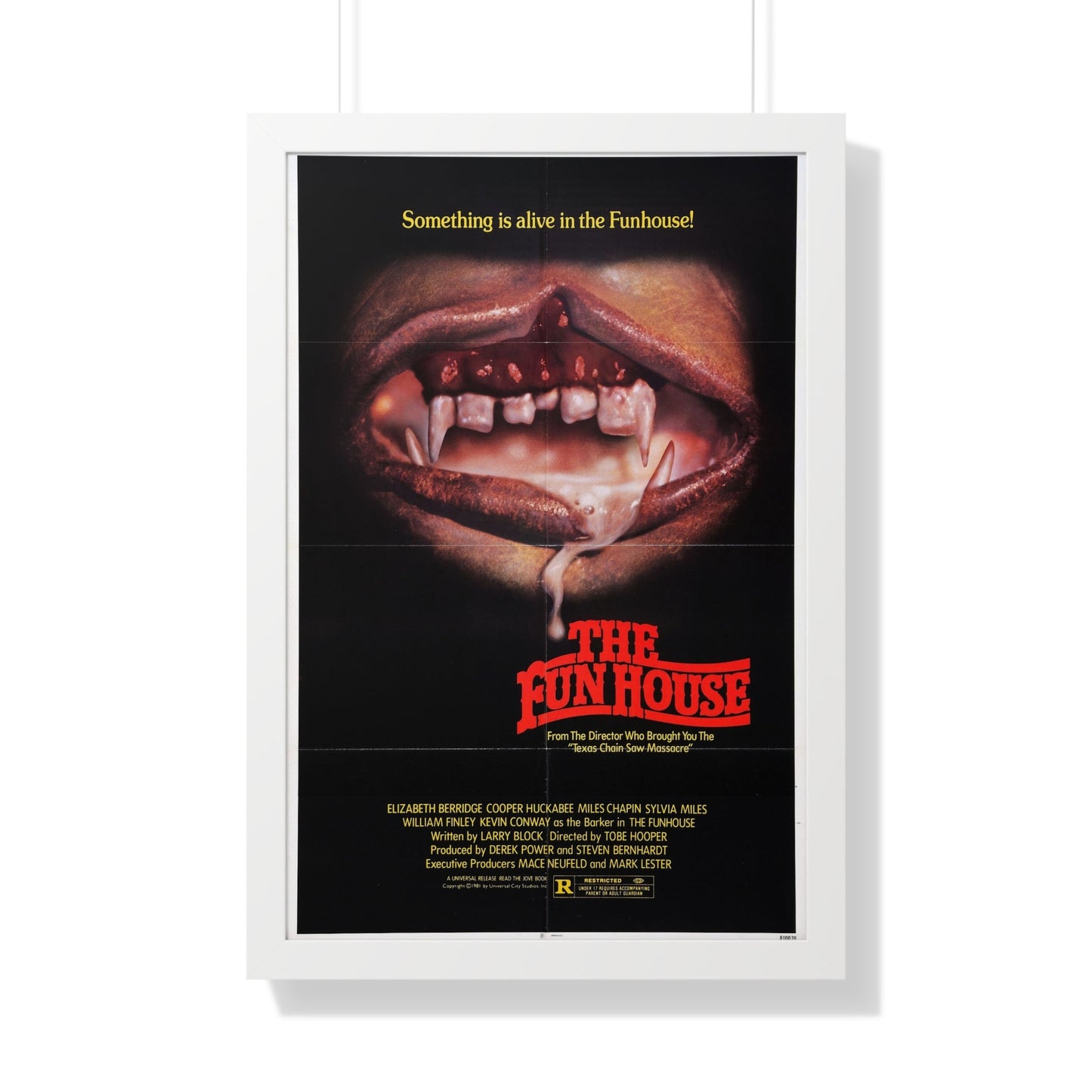 THE FUNHOUSE (2) 1981 - Framed Movie Poster-20" x 30"-The Sticker Space