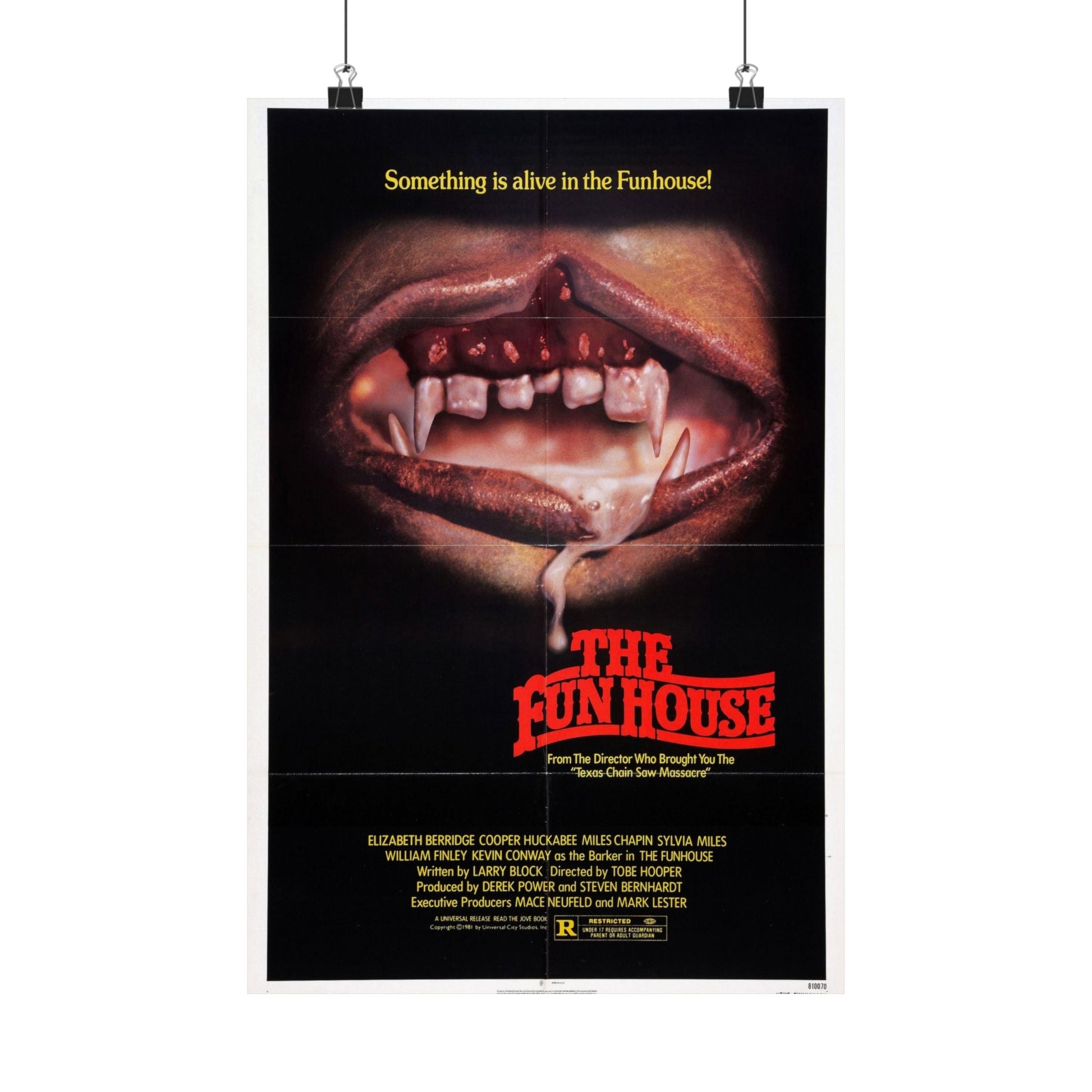 THE FUNHOUSE (2) 1981 - Paper Movie Poster-12″ x 18″-The Sticker Space