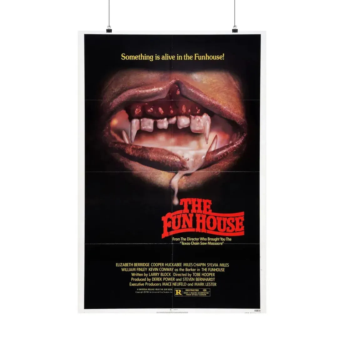 THE FUNHOUSE (2) 1981 - Paper Movie Poster 24″ x 36″ Matte - The Sticker Space