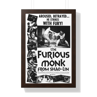 THE FURIOUS MONK FROM SHAO-LIN 1974 - Framed Movie Poster-16″ x 24″-The Sticker Space