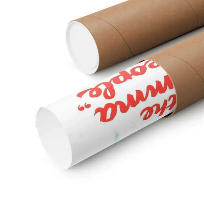 THE GAMMA PEOPLE 1956 - Paper Movie Poster - The Sticker Space