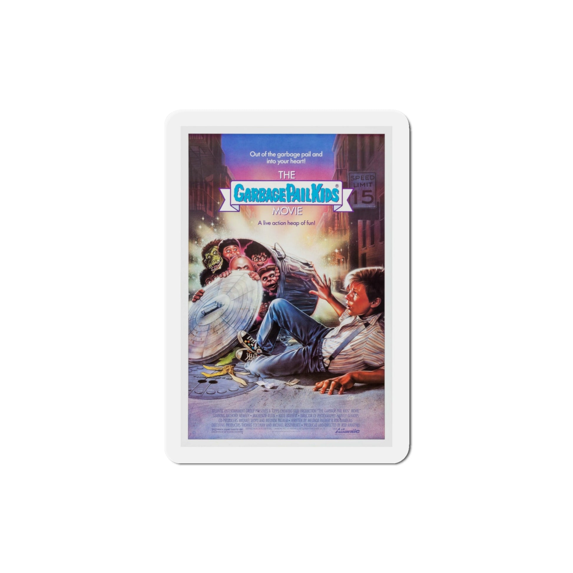 The Garbage Pail Kids Movie 1987 Movie Poster Die-Cut Magnet-3" x 3"-The Sticker Space