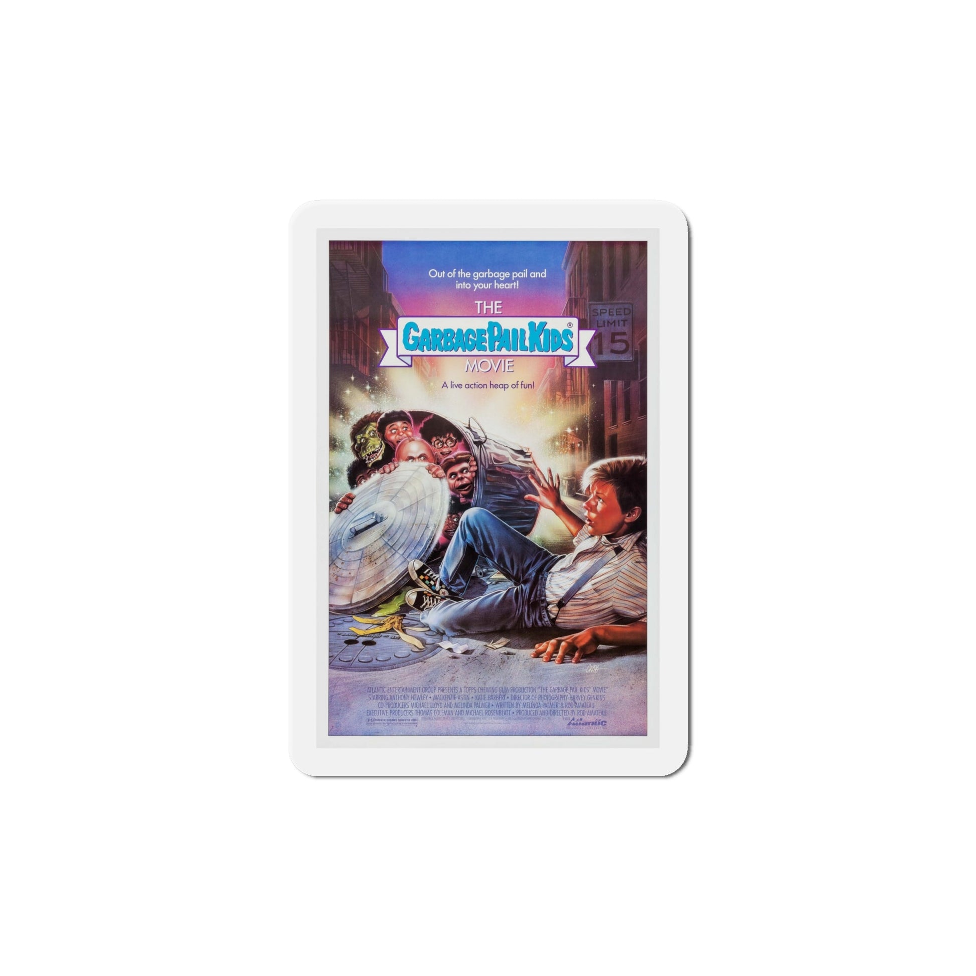 The Garbage Pail Kids Movie 1987 Movie Poster Die-Cut Magnet-6 × 6"-The Sticker Space
