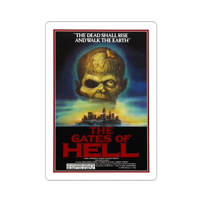 The Gates of Hell aka City of the Living Dead 1983 Movie Poster STICKER Vinyl Die-Cut Decal 4 Inch - The Sticker Space