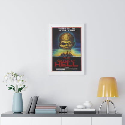 THE GATES OF HELL (CITY OF THE LIVING DEAD) 1980 - Framed Movie Poster-The Sticker Space