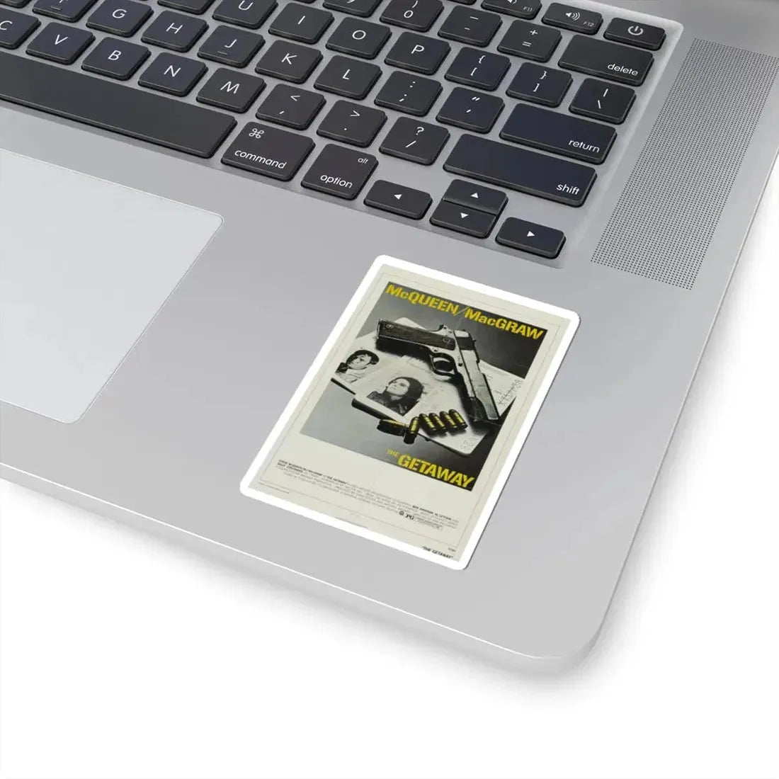 The Getaway 1972 Movie Poster - STICKER Vinyl Kiss-Cut Decal - The Sticker Space