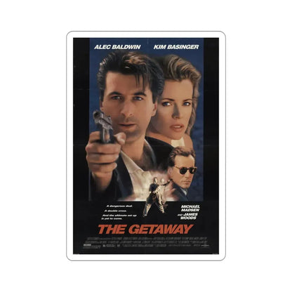 The Getaway 1994 Movie Poster STICKER Vinyl Die-Cut Decal 5 Inch - The Sticker Space