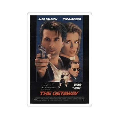 The Getaway 1994 Movie Poster STICKER Vinyl Die-Cut Decal 6 Inch - The Sticker Space