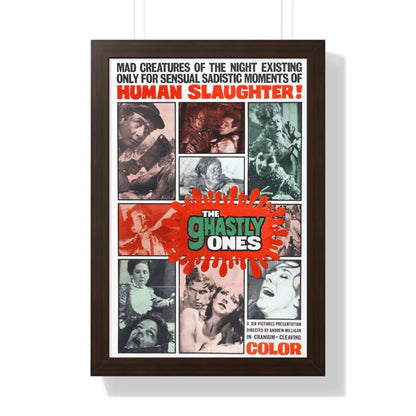 THE GHASTLY ONES 1968 - Framed Movie Poster-16″ x 24″-The Sticker Space