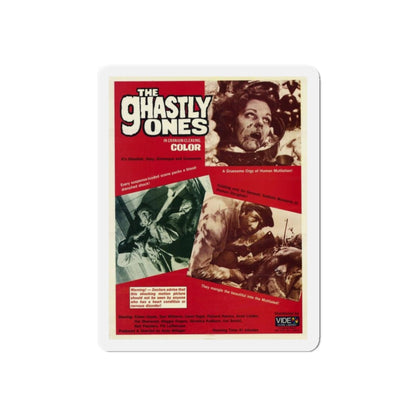 THE GHASTLY ONES (2) 1968 Movie Poster - Refrigerator Magnet-4" x 4"-The Sticker Space