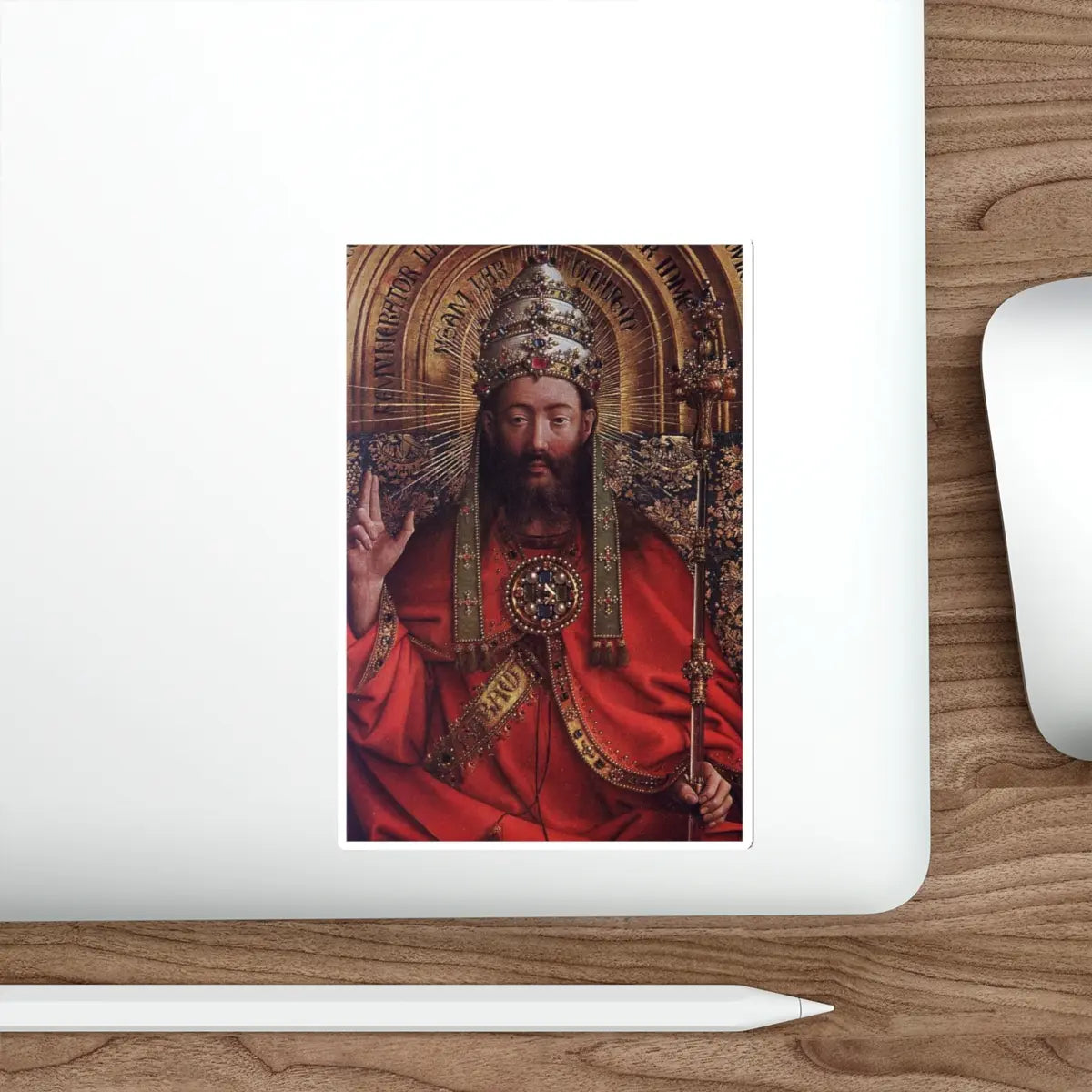 SKU:10737272979304571277 Sticker types:White Shape:Die-Cut Sizes:5" × 5"