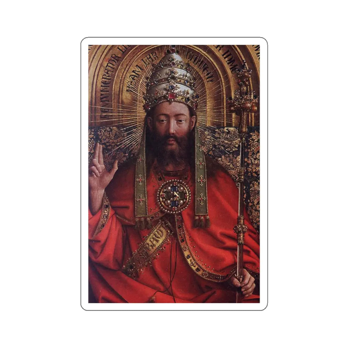 SKU:22902894875483850325 Sticker types:White Shape:Die-Cut Sizes:6" × 6"