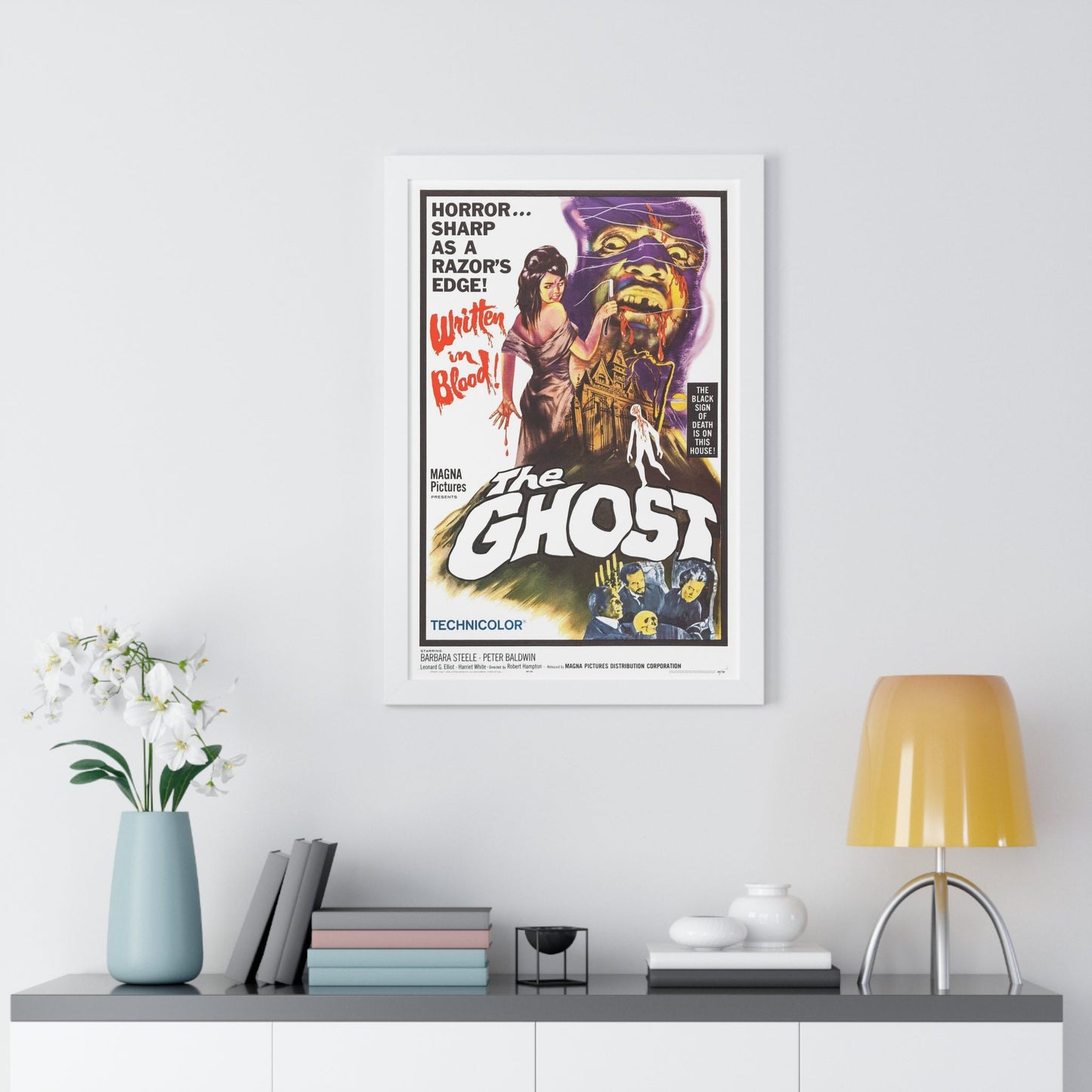 THE GHOST 1963 - Framed Movie Poster-The Sticker Space