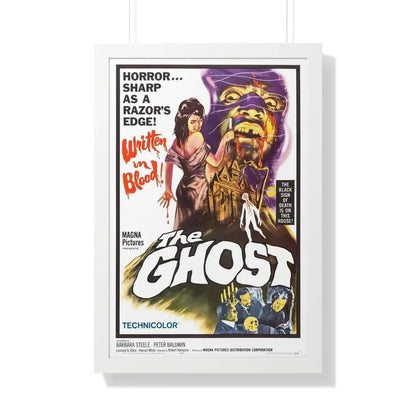 THE GHOST 1963 - Framed Movie Poster 20" x 30" White - The Sticker Space