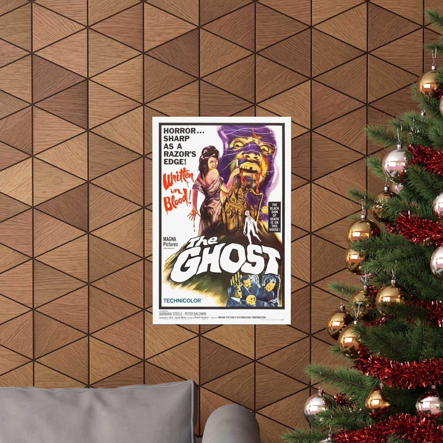 THE GHOST 1963 - Paper Movie Poster-The Sticker Space