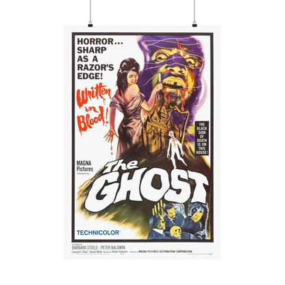 THE GHOST 1963 - Paper Movie Poster-24″ x 36″-The Sticker Space