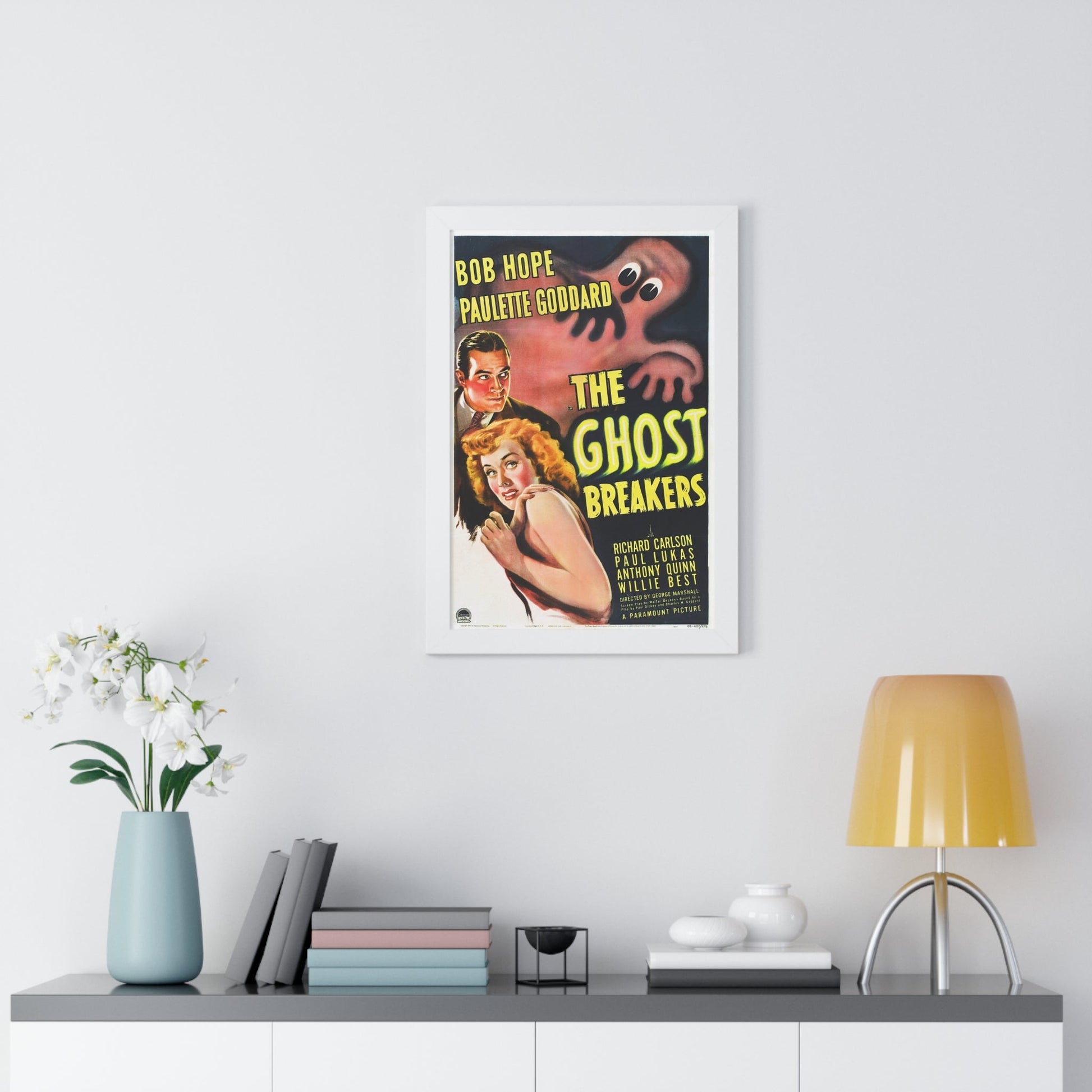 THE GHOST BREAKERS 1940 - Framed Movie Poster-The Sticker Space