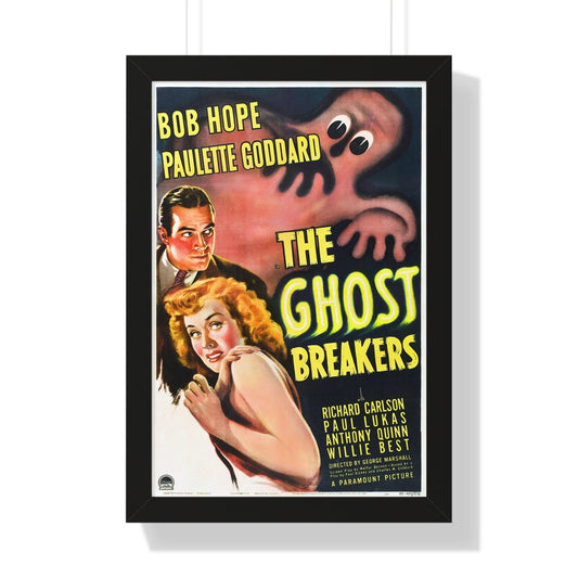 THE GHOST BREAKERS 1940 - Framed Movie Poster-16″ x 24″-The Sticker Space