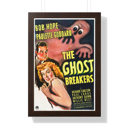 THE GHOST BREAKERS 1940 - Framed Movie Poster-16″ x 24″-The Sticker Space