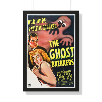 THE GHOST BREAKERS 1940 - Framed Movie Poster-20" x 30"-The Sticker Space